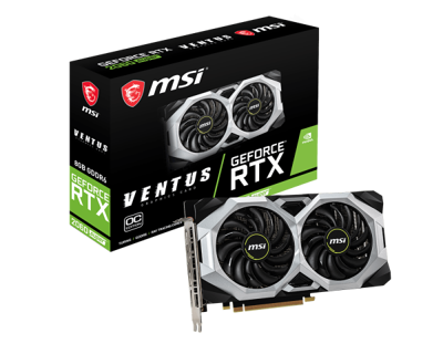 کارت گرافیک MSI GeForce RTX 2060 SUPER VENTUS OC 8GB